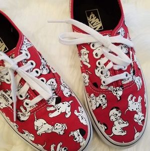Van's '101 Dalmatian's' shoes Womens 8
